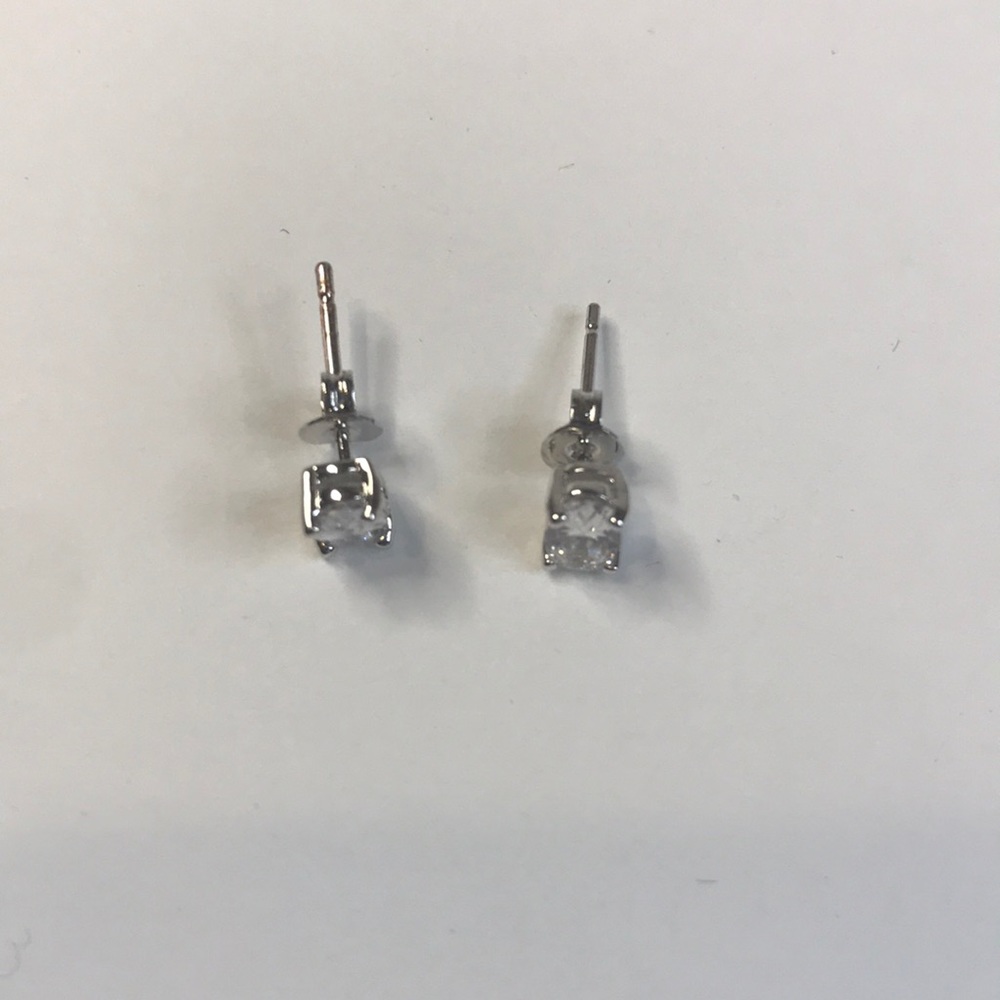 Martin James London synthetic diamond /rhinestone bracelet and earrings set - Picture 6 of 11